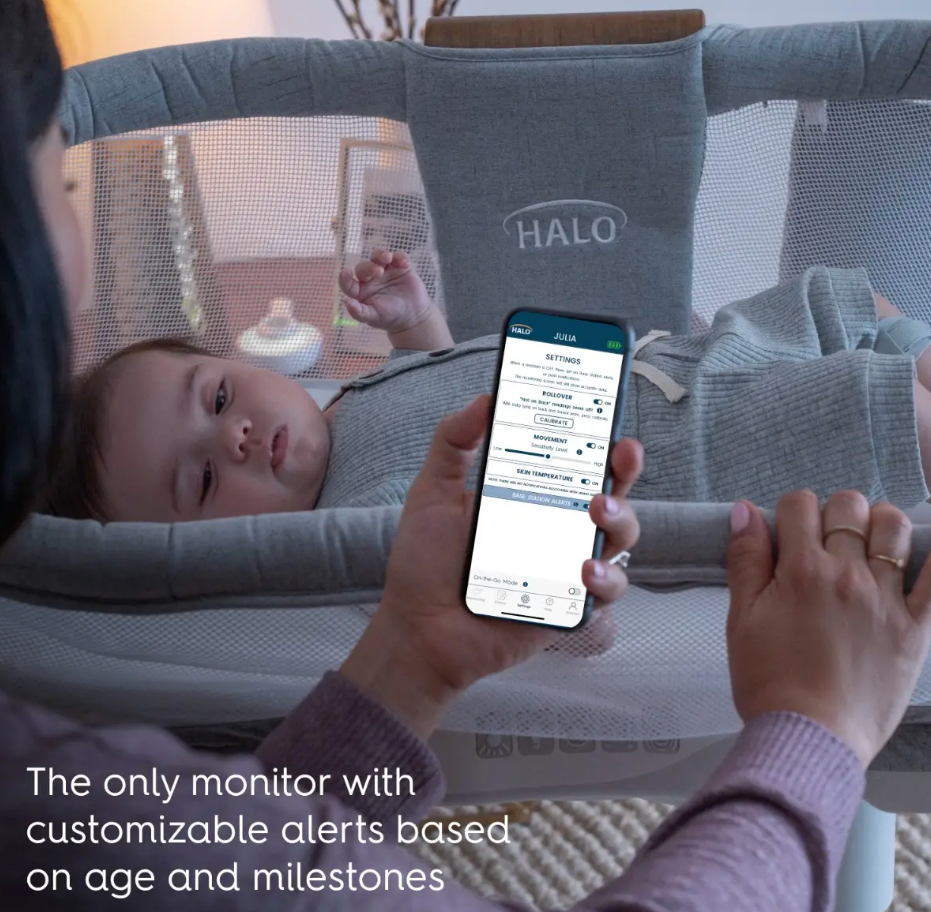 Halo SleepSure Smart Wearable Baby Monitor