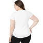 White Everyday Nursing & Maternity Pocket Tee