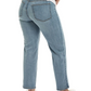 Maternity 28" High Rise Dad Jean W/ Bellyband In Flora