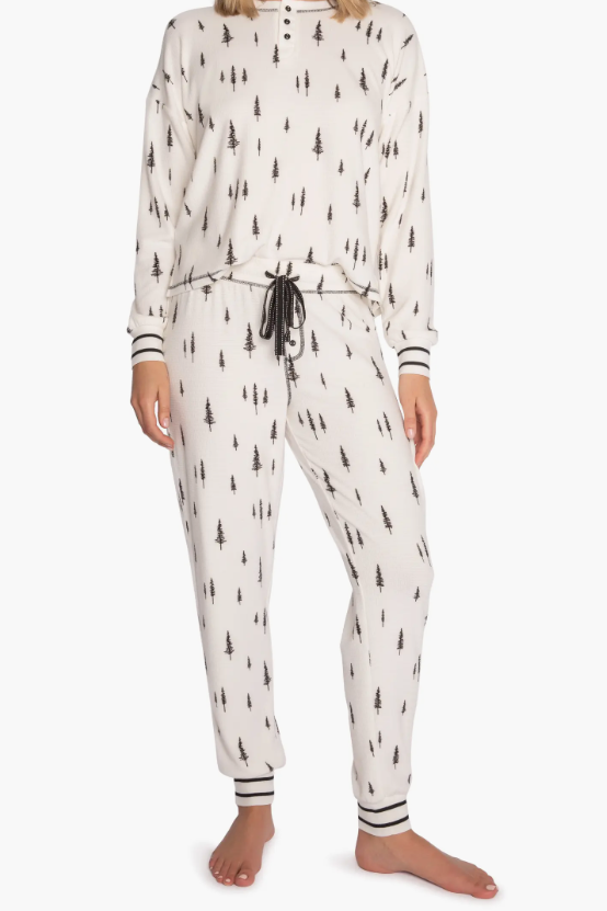 Trees Cozy PJ Set