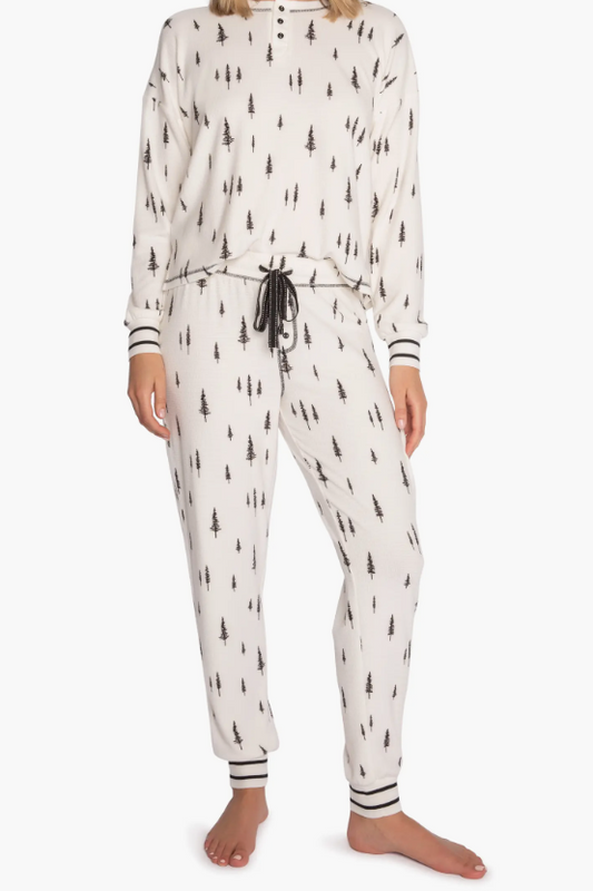 Trees Cozy PJ Set