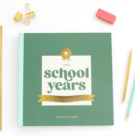 The School Years Memory Book
