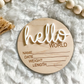 Hello World Birth Disks
