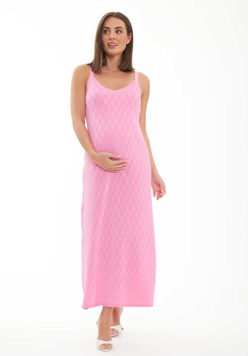 Skyla Bubblegum Knit Dress