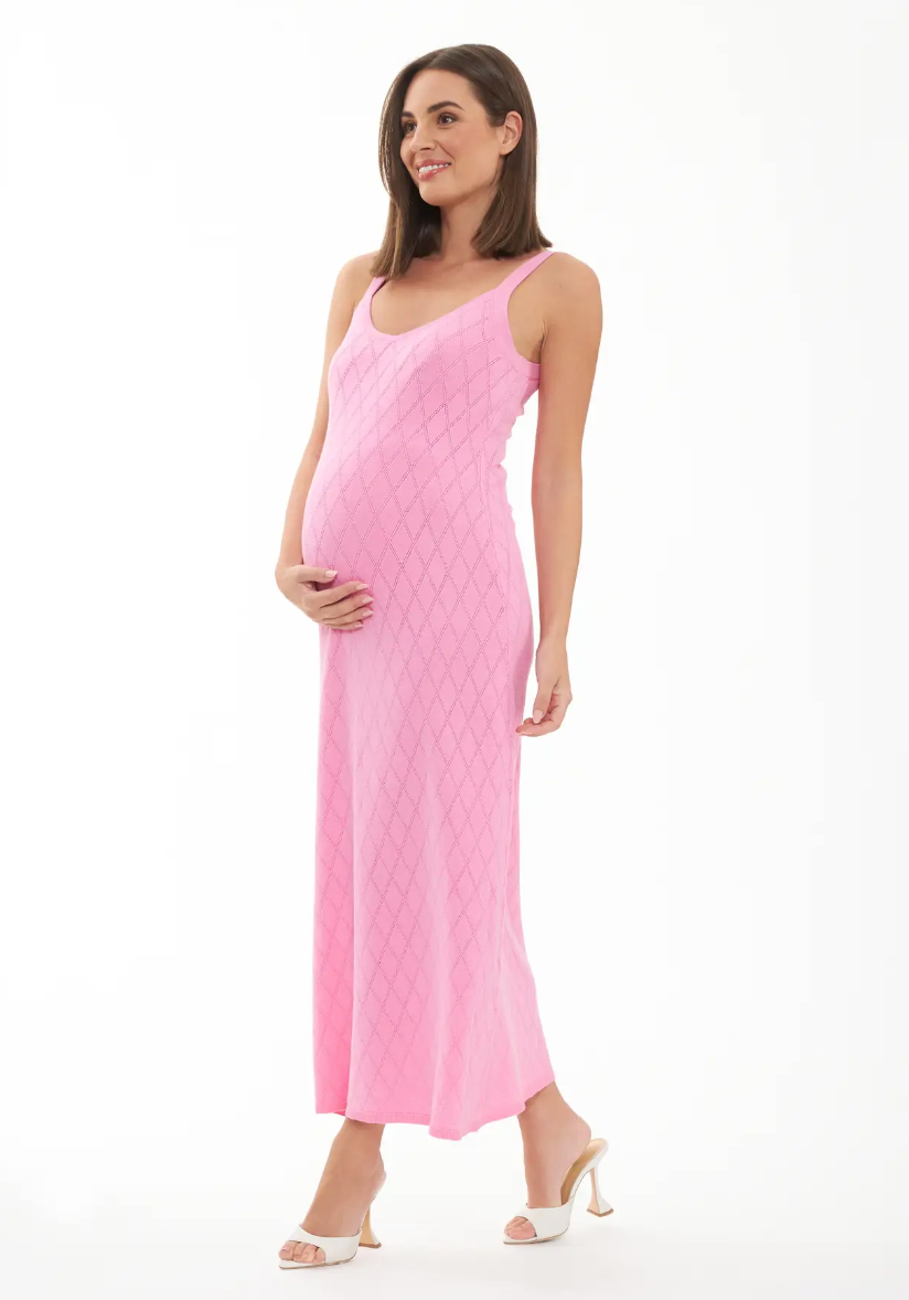 Skyla Bubblegum Knit Dress