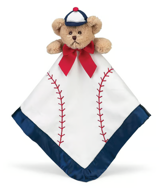 Lovey Teddy Bear Baseball