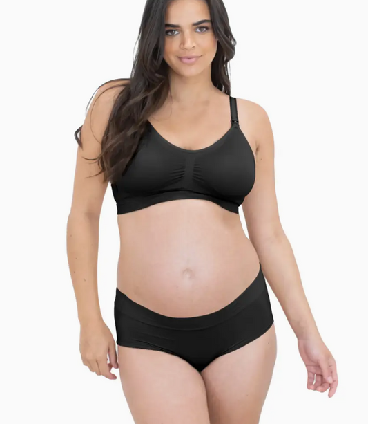 Grow With Me Maternity & Postpartum Brief - Black