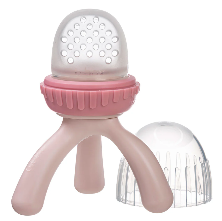 Silicone Fresh Food Feeder Blush