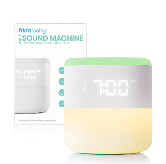 3-In-1 Sound Machine + When To Wake Clock + Nightlight