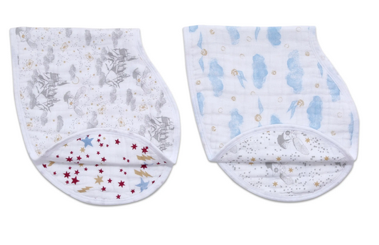 Harry Potter Iconic 2-Pack Classic Burpy Bibs