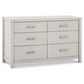 Hemsted 6-Drawer Assembled Dresser