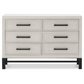 Newbern 6-Drawer Assembled Dresser