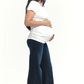 Maternity 32" Better Butter Wide Leg Jean In Yanique