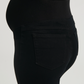 Maternity 30" Straight Leg Black Denim