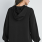 Black Classic Maternity Hoodie