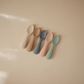 SIlicone Toddler Starter Spoons - 2pk
