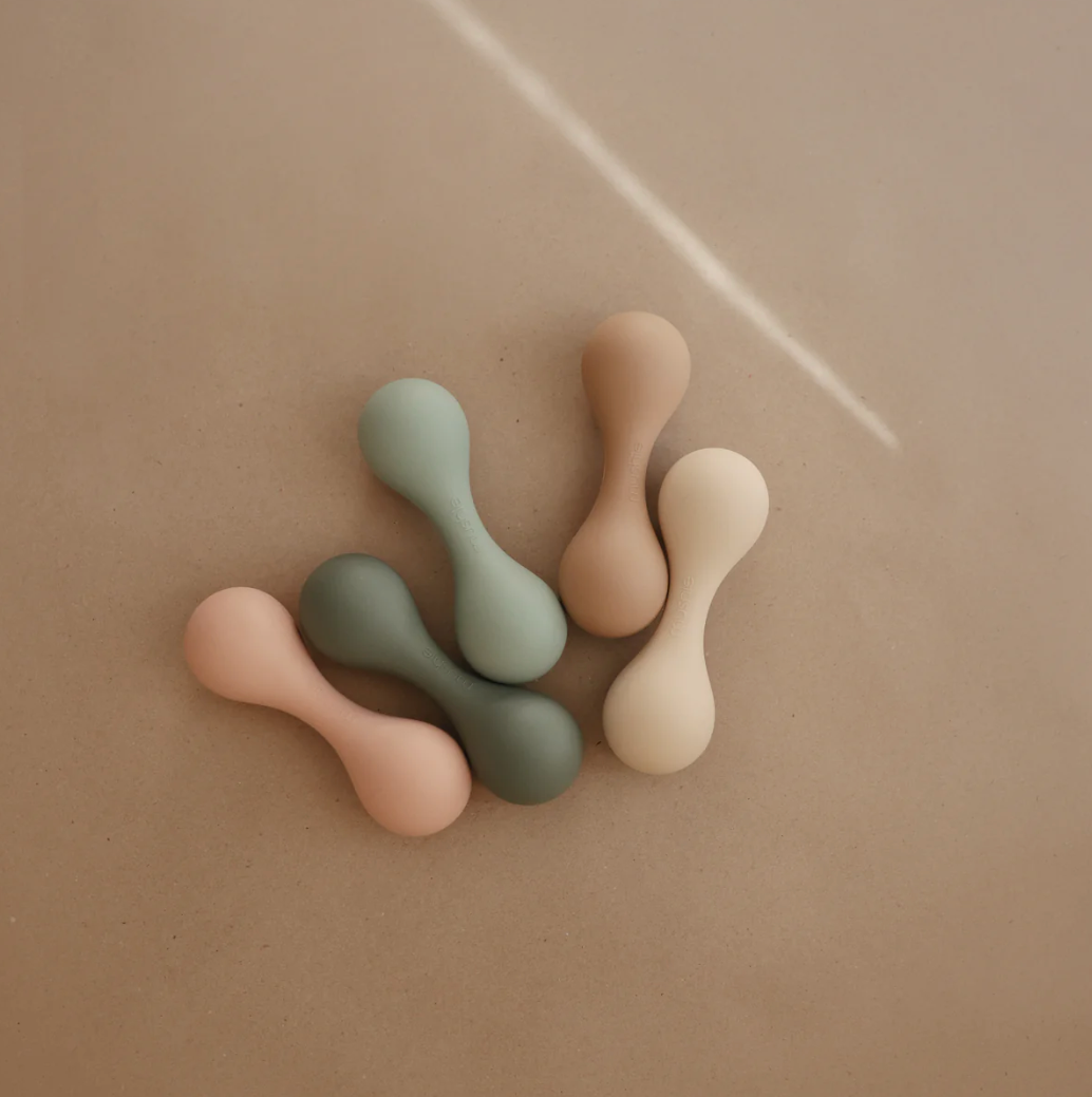 Silicone Baby Rattle Toy