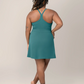 Teal Stevie Active Racerback Nursing Dress