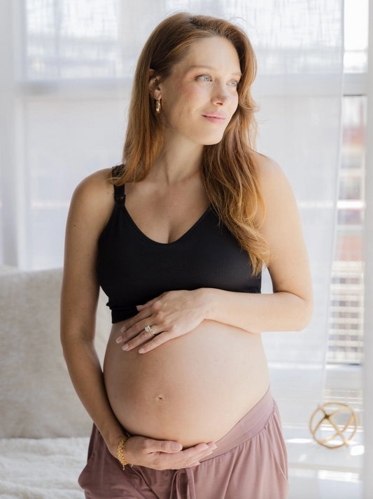 Black Mia Maternity & Nursing Bra