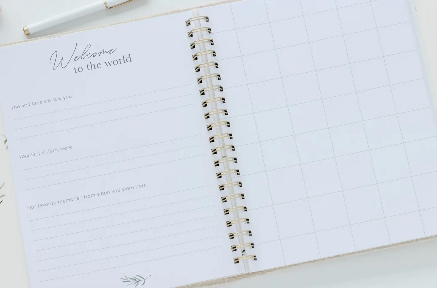 Canvas Baby Book