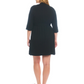 Black Elia Gown 2-Piece Set