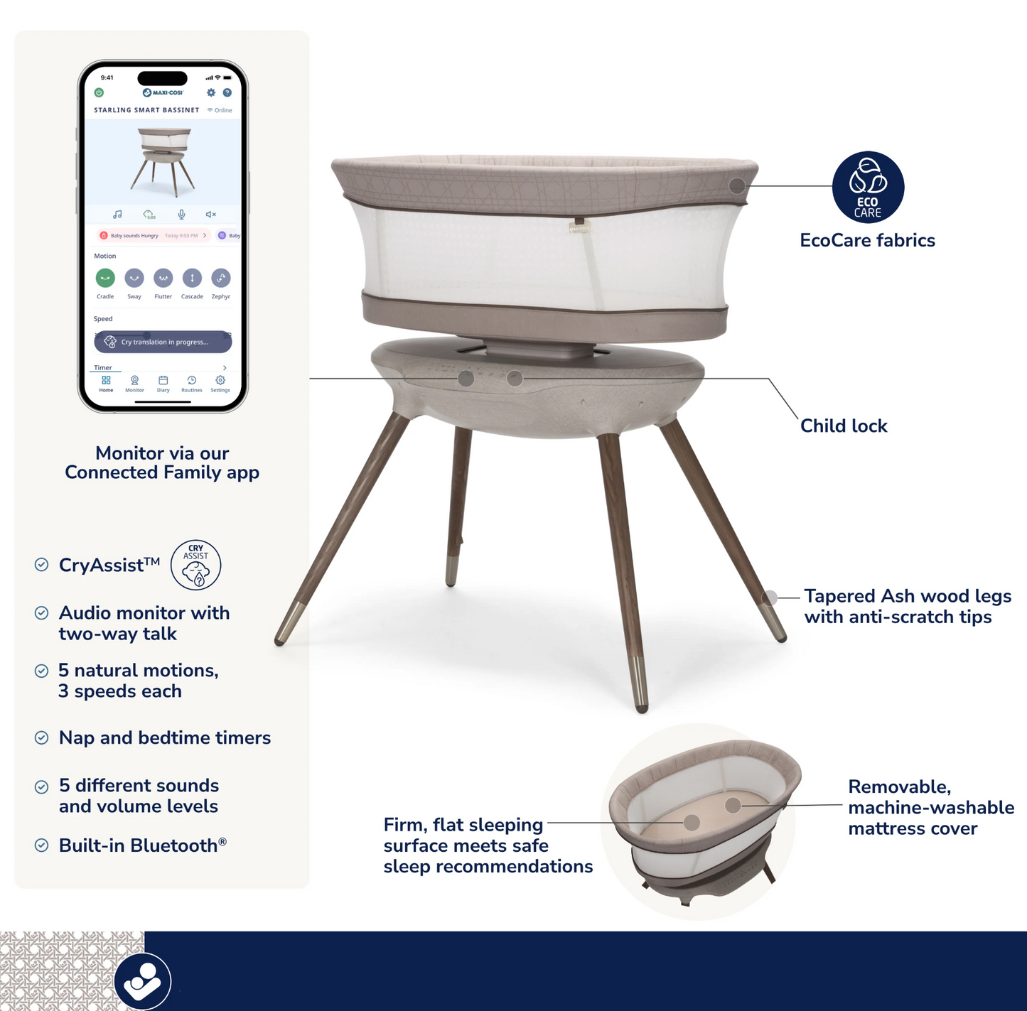 Maxi Cosi Starling Bassinet