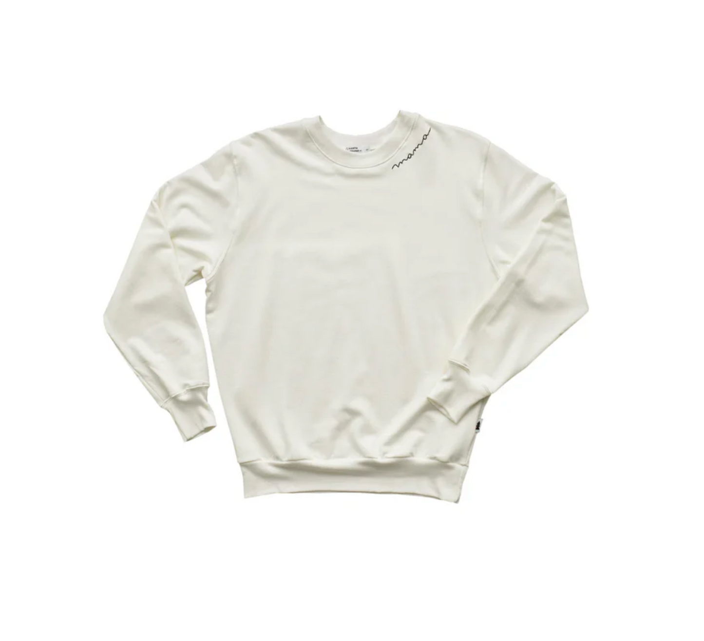 Marshmallow Mama Script Crewneck