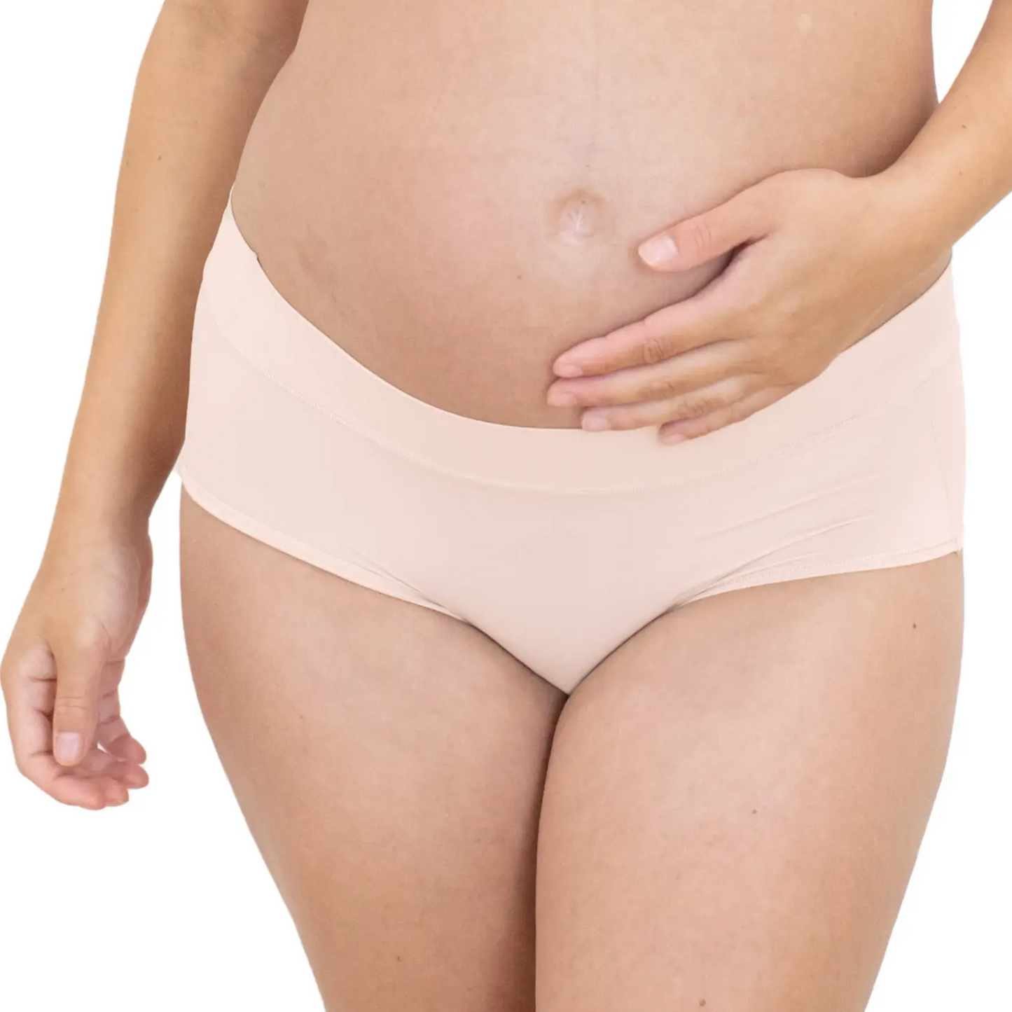 Grow With Me Maternity & Postpartum Brief - Soft Pink