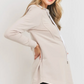 Mocha Maternity & Nursing Half Zip Hoodie