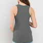 Dusty Olive Scoop Neck Maternity Tank
