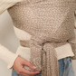 Solly Baby Cream Floral Wrap