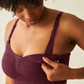 Sublime Hands-Free Pumping & Nursing Bra - Deep Burgundy