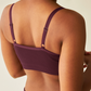 Sublime Bamboo Hands-Free Pumping Lounge & Sleep Bra - Deep Burgundy