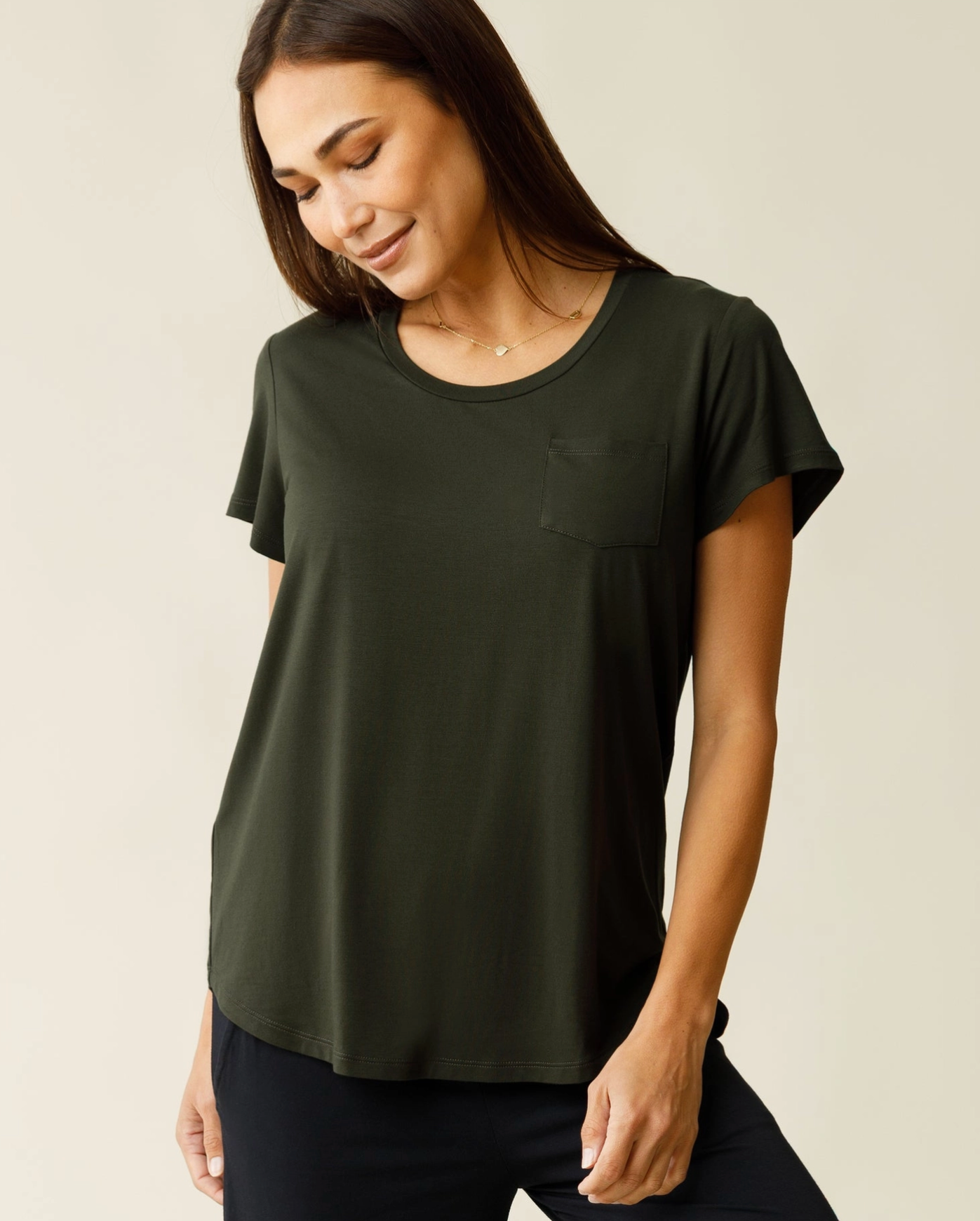 Thyme Everyday Nursing & Maternity Pocket Tee