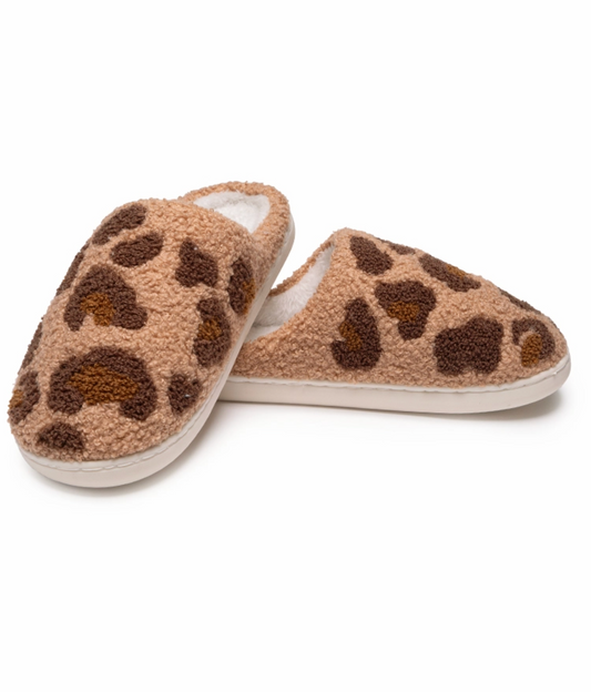 Leopard Slippers