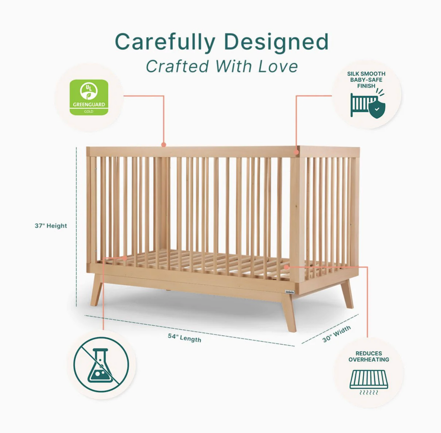 Soho 3-In-1 Convertible Crib