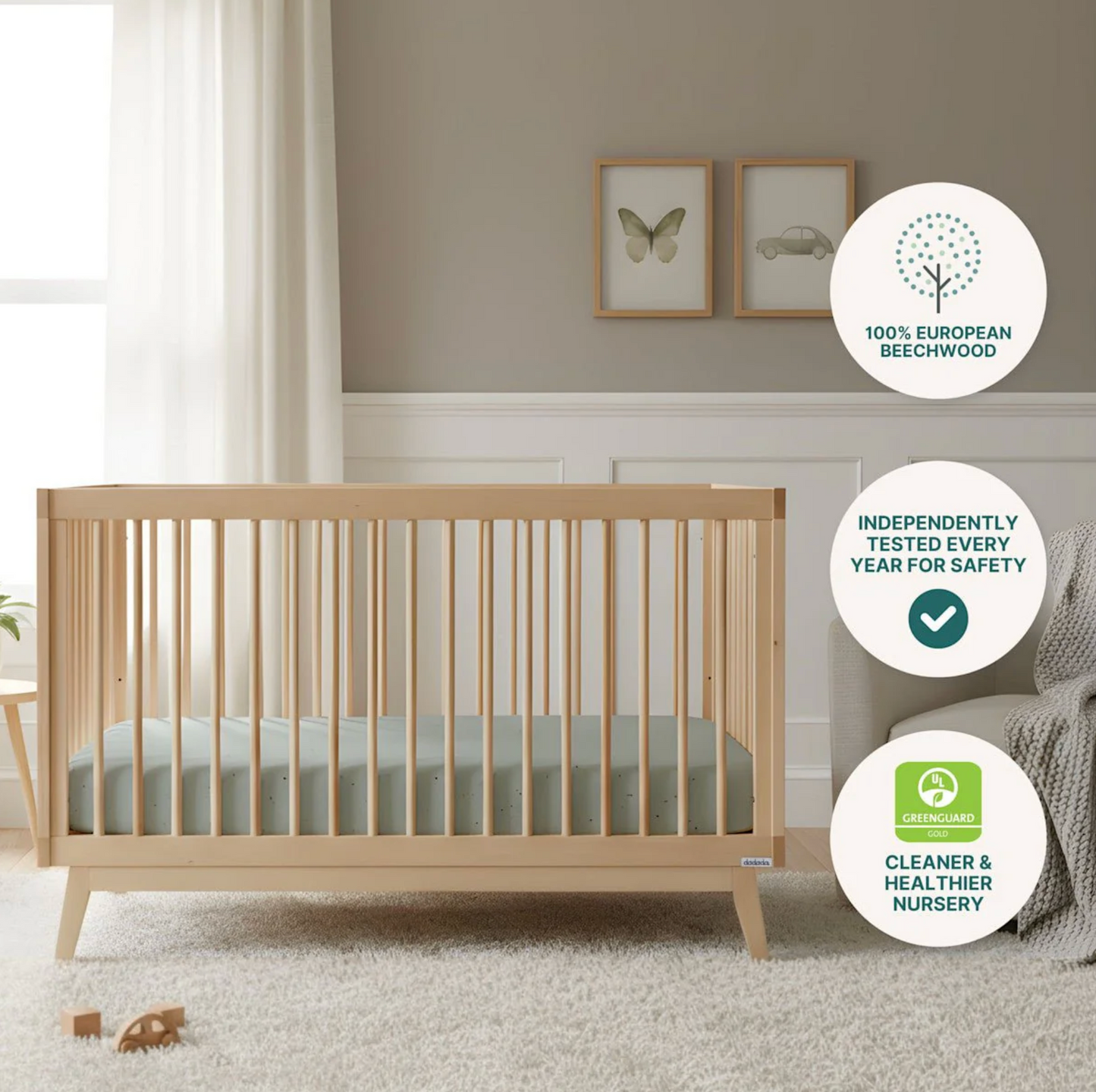 Soho 3-In-1 Convertible Crib