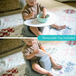 Upseat Baby Floor and Booster Seat with Tray