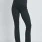 Black High Rise Maternity Flare Pant