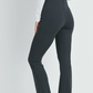 Black High Rise Maternity Flare Pant