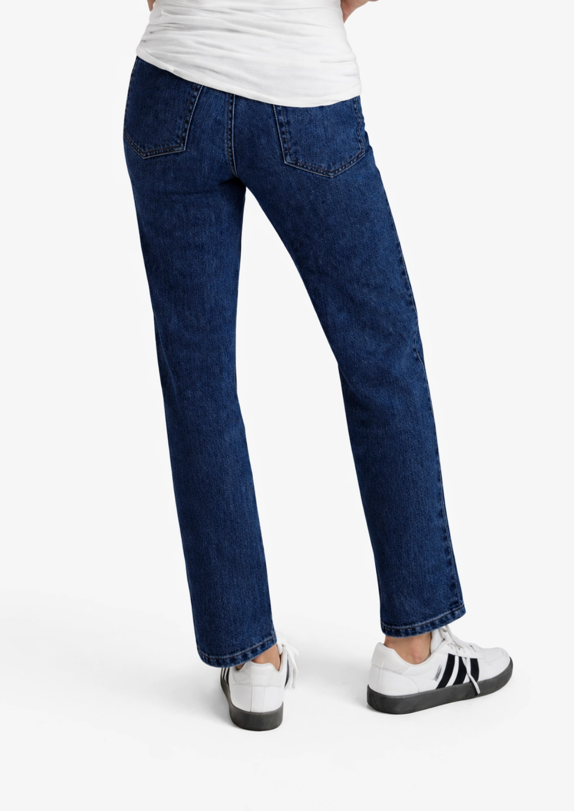 Maternity  28.5" Dad Jean W/ Bellyband In Levi