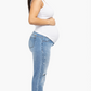 Maternity  28" Boyfriend Jean W/ Bellyband In Anastasia