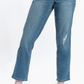 Maternity  28" Straight Leg Jean W/ Bellyband In Nola