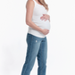 Maternity  28" Straight Leg Jean W/ Bellyband In Nola