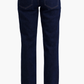 Maternity 34" Baggy Straight Leg Jean W/ Bellyband In Rinse
