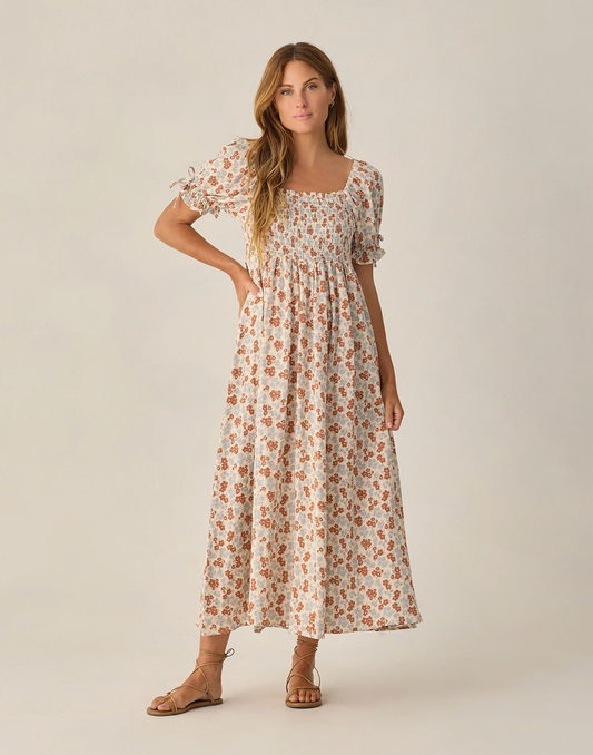 Americana Floral Dallas Dress