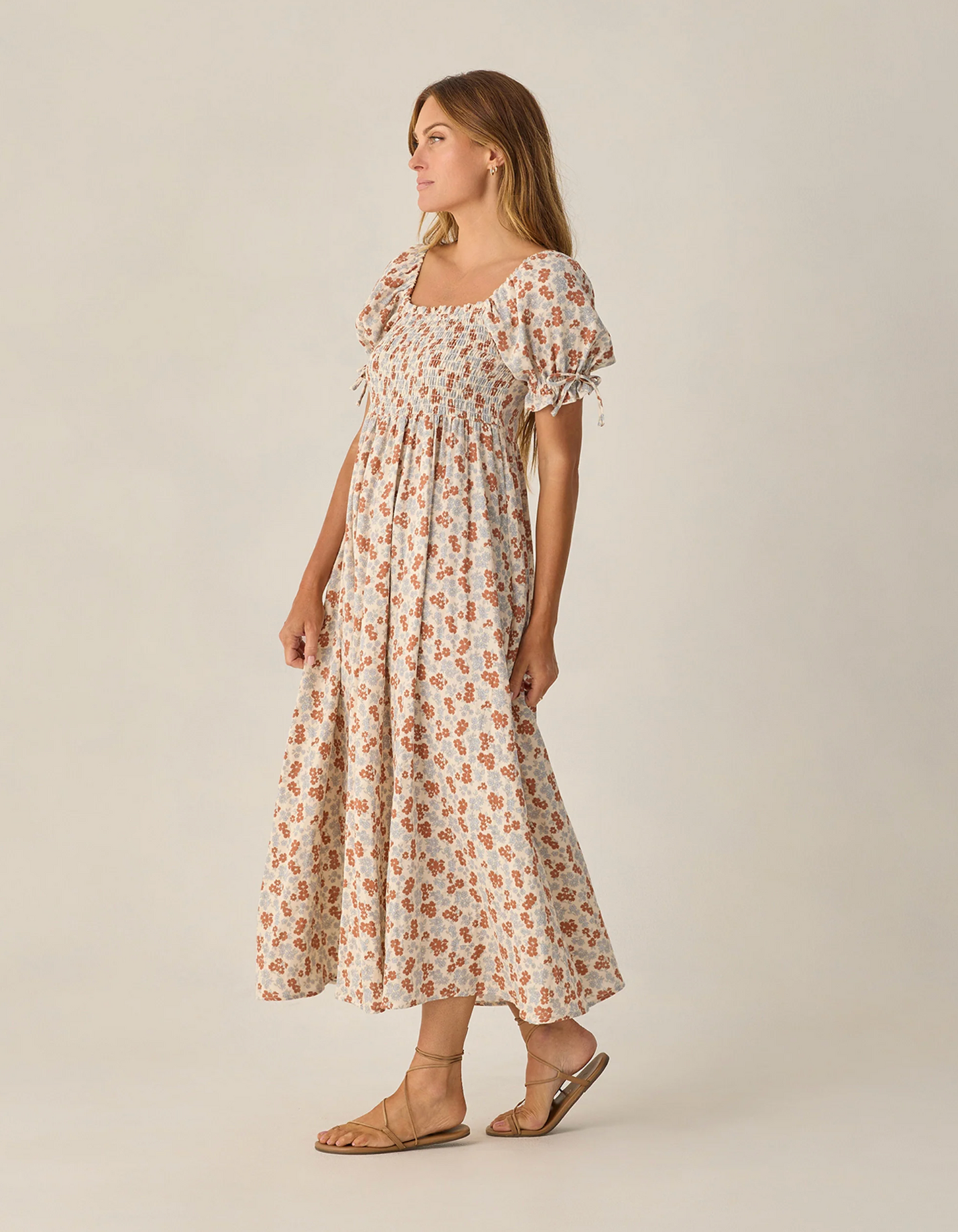 Americana Floral Dallas Dress