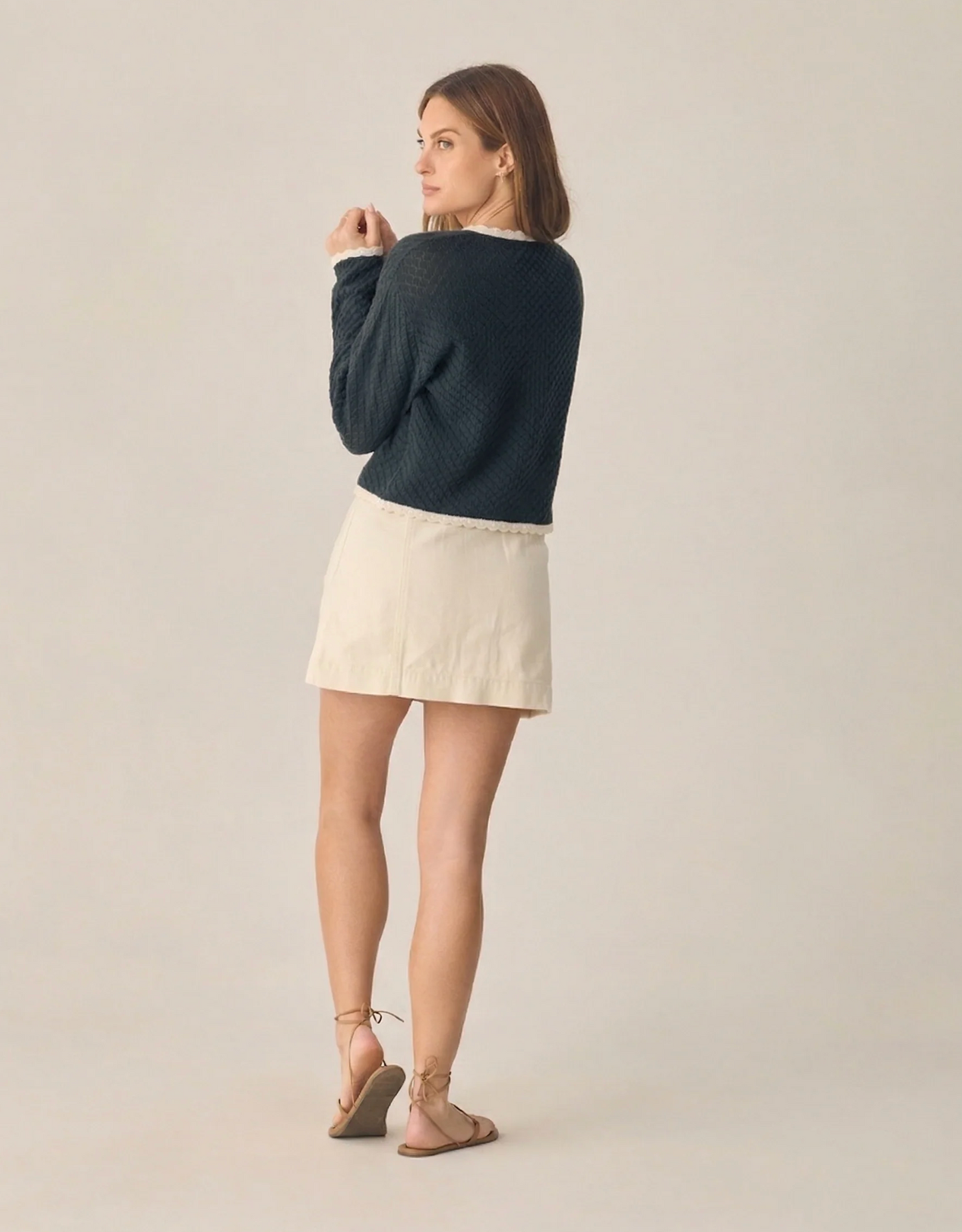 Ella Navy Cardigan