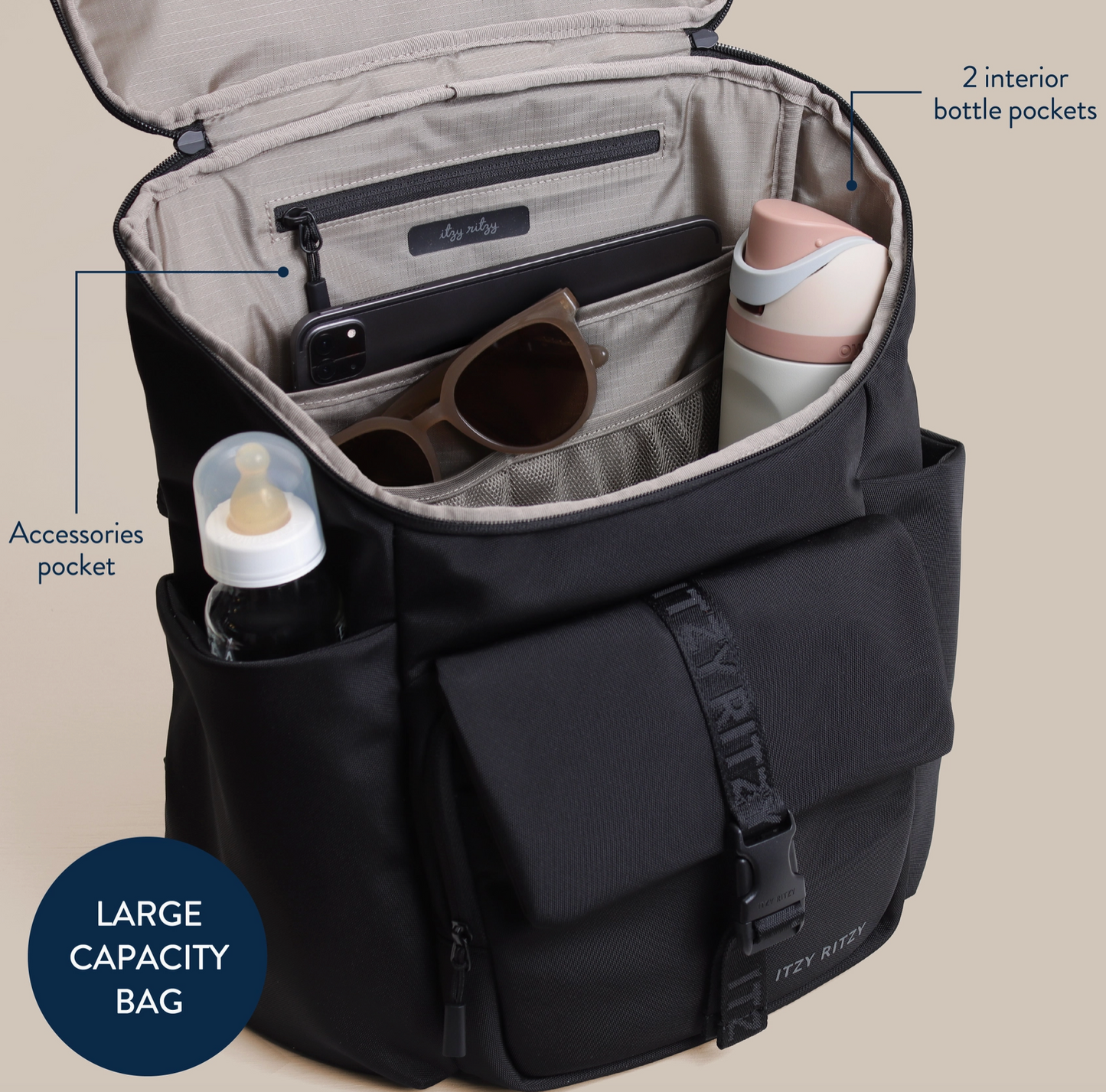 Belong Bucket Backpack Diaper Bag
