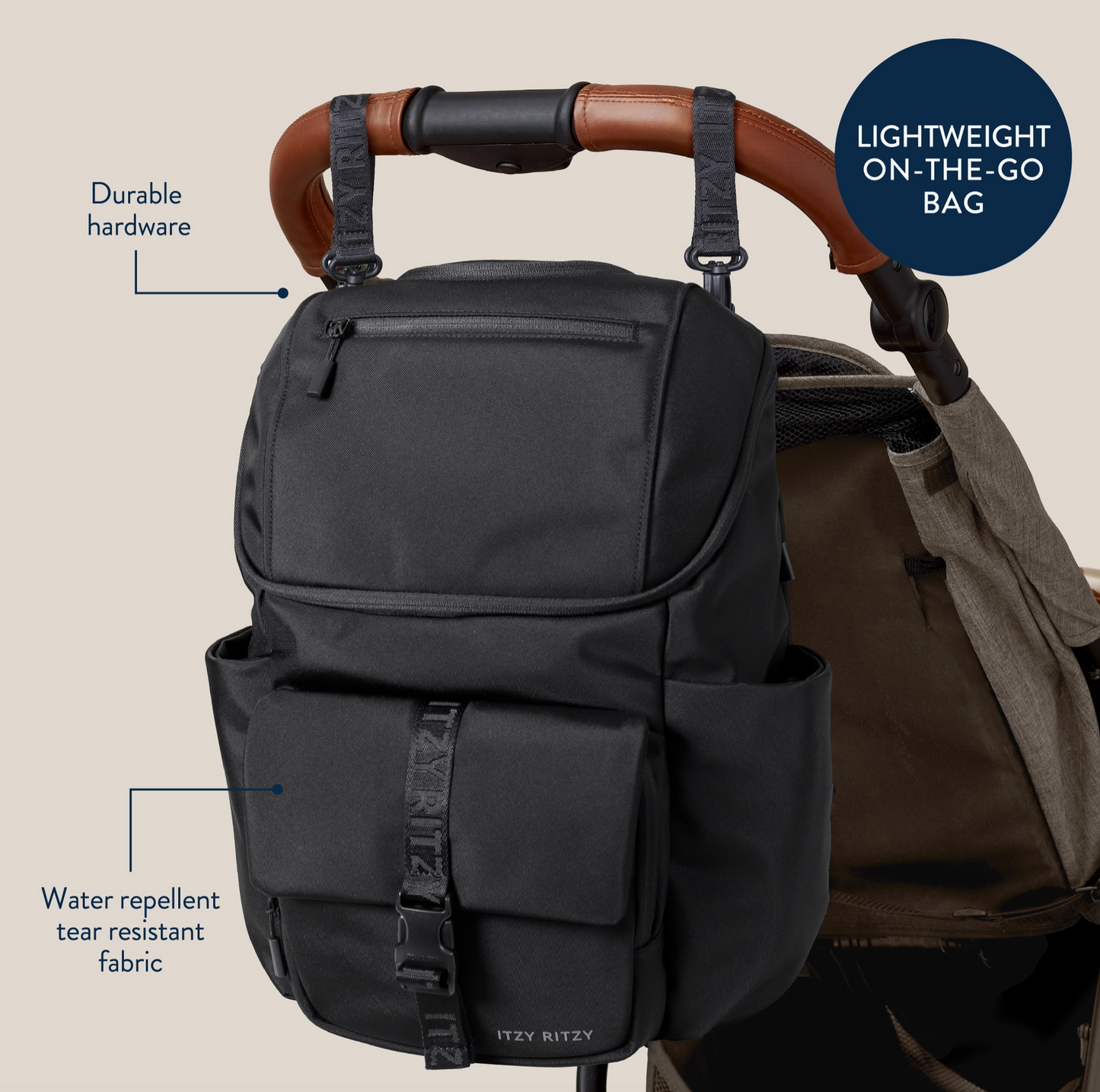 Belong Bucket Backpack Diaper Bag